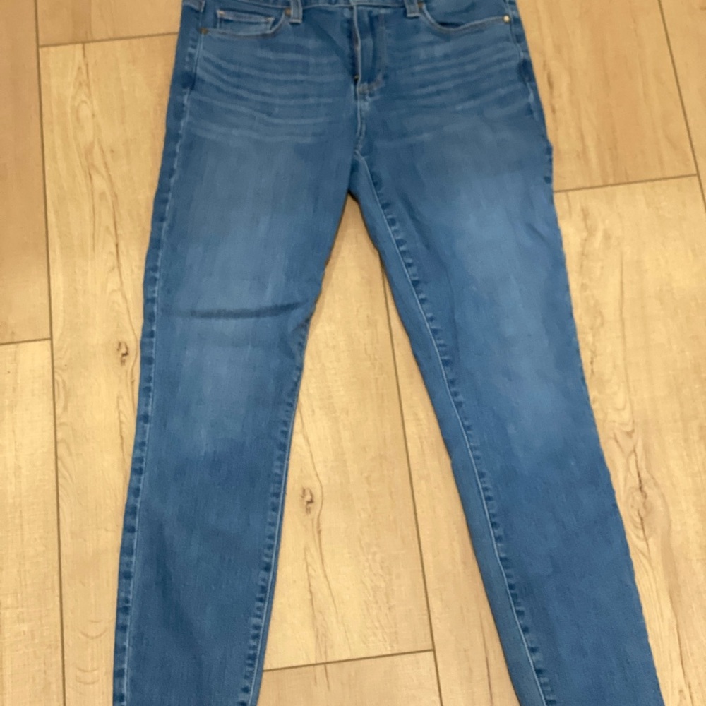 PAIGE Women's Blue Skinny Jeans